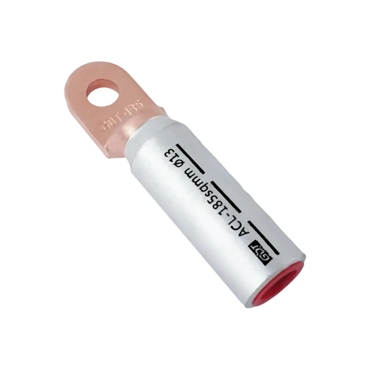 Borne en cuivre et aluminium pour faisceau automobile